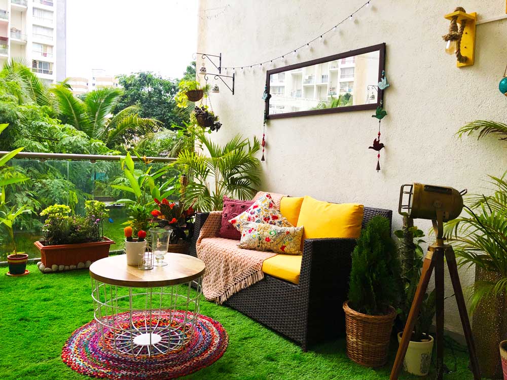terrace garden design in noida
